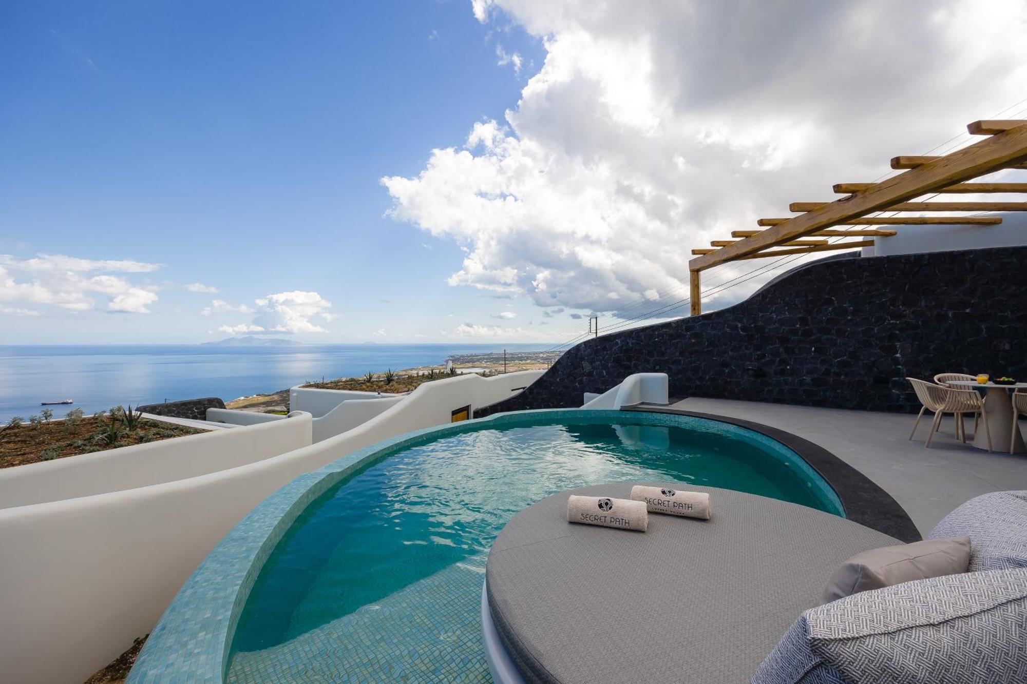 Secret Path Luxury Villas Imerovígli Kültér fotó