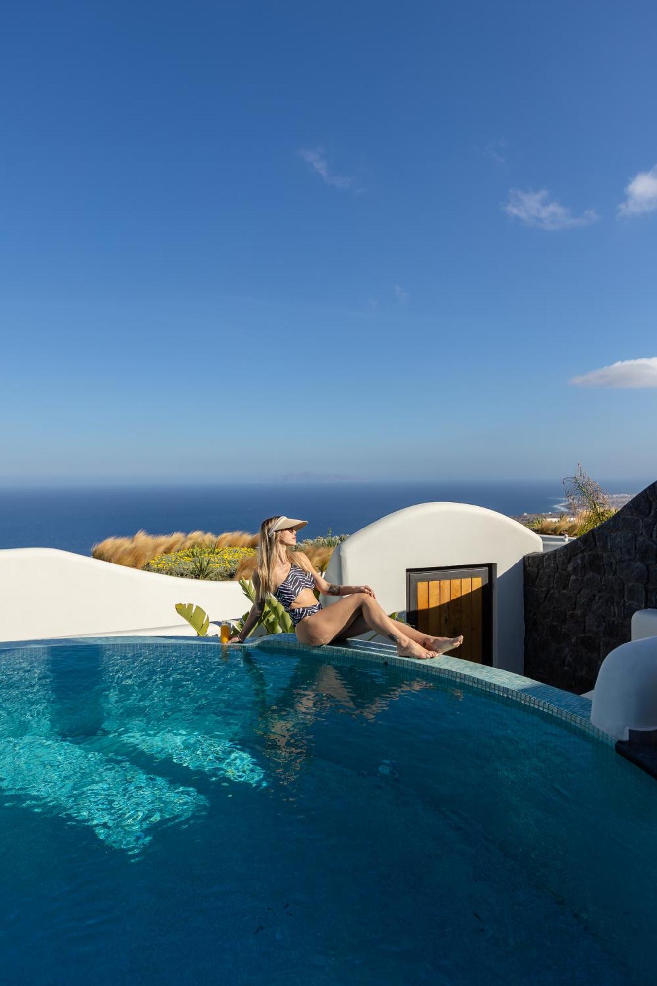 Secret Path Luxury Villas Imerovígli Kültér fotó